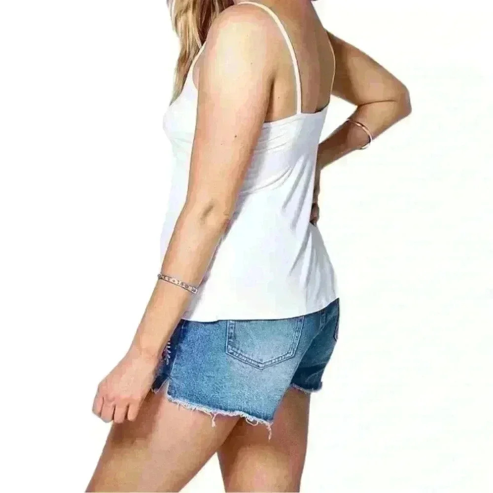 Express Women’s One Eleven Strappy Front Tank - Picture 2 of 8